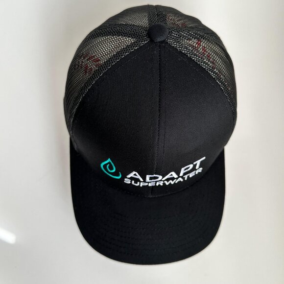 Adapt Superwater Trucker Hat Pacific Headwear Adjustable Cap Mesh Snapback Black - Picture 3 of 11